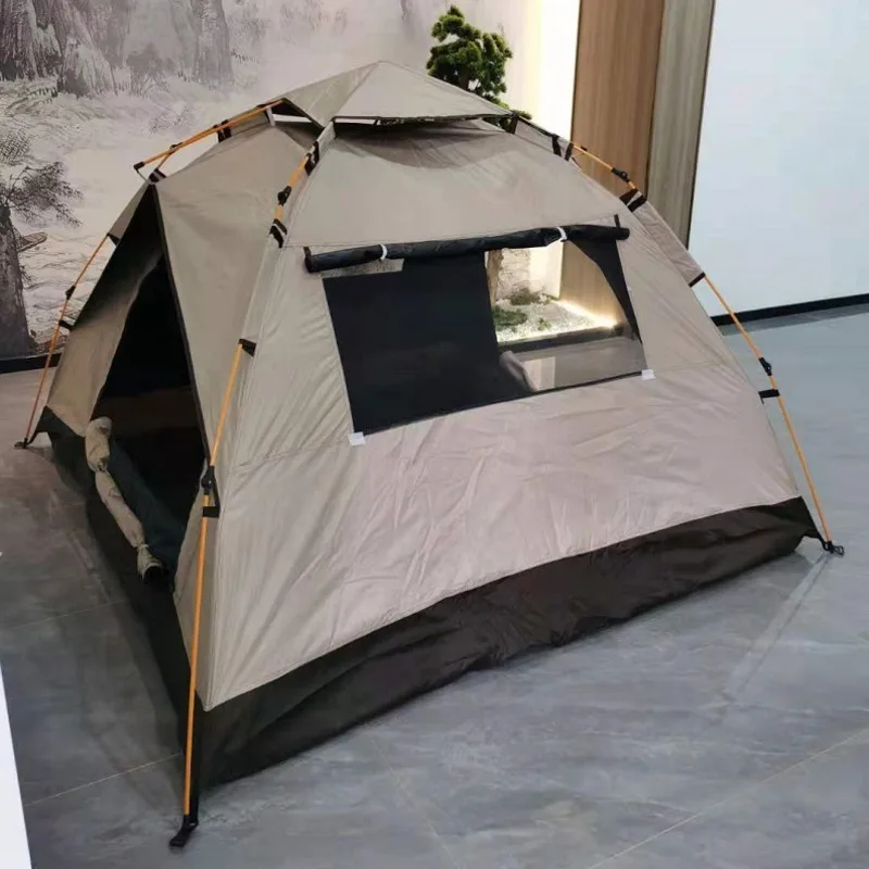 Imagem -05 - Pessoa Barraca de Acampamento Automático Impermeável Anti-uv Tenda Outdoor One-touch Barraca Espaçosa Praia Tendas Viagem Mochila Caminhadas 34