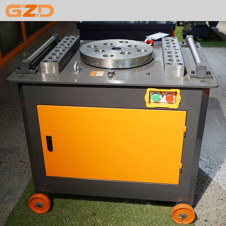 Guangzhida Factory Supply 380V 4kW Automatic 6-40mm Steel Rebar Bending Machine