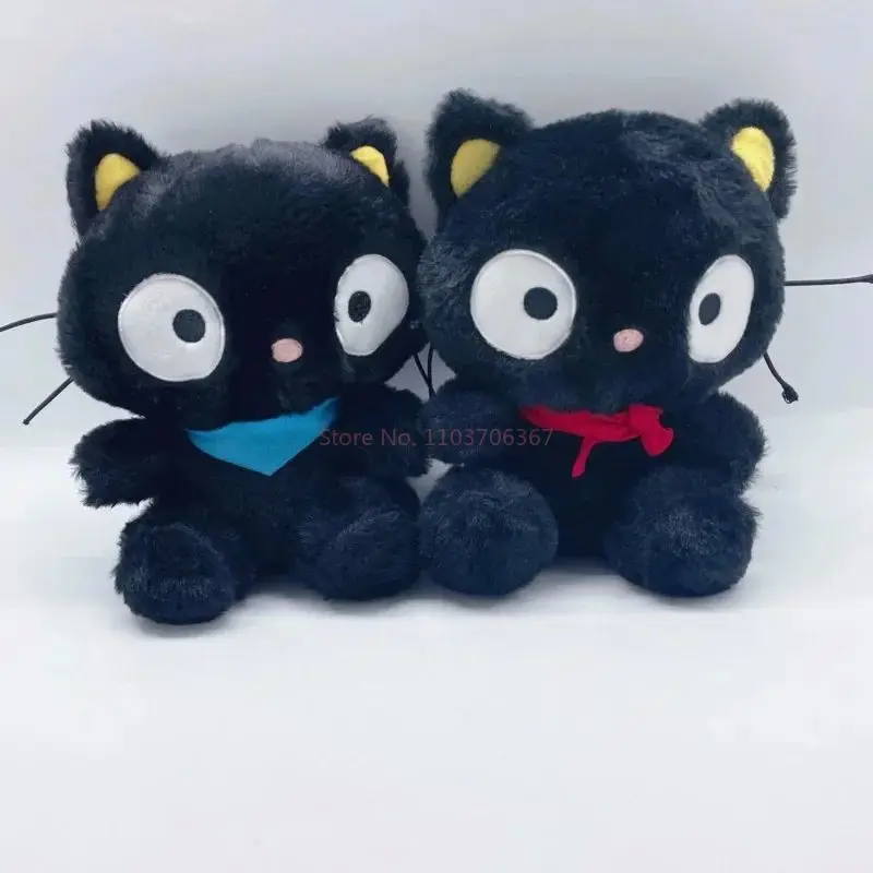 Poupées en peluche douces de dessin animé Sanurgente Chococat, figurine d'anime, oreiller mignon, décoration de la maison, cadeaux d'anniversaire pour enfants, jouet, 30cm