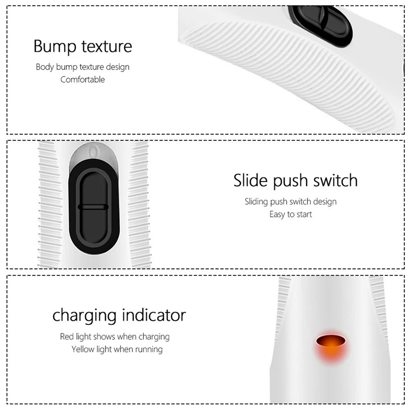 Electric Pet Nail Grinder Three-In-One Pet Suit Multi-Function Hair Removal Shaving Nail Polish Clipper