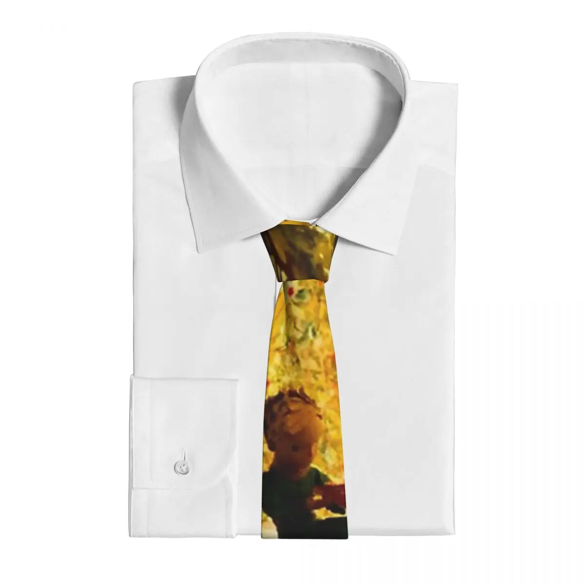 The Little Prince cravatte uomo donna poliestere 8 cm francia Rose Garden Fox Neck Ties Skinny Classic Shirt accessori Cravat