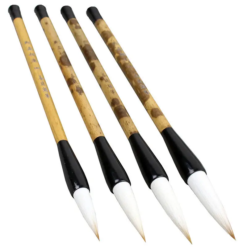 Regular Script Calligraphy Brush Set Multiple Hair Brush Pen Yan Zhenqing Ouyang Xun Calligraphie Practice Pen for Beginner