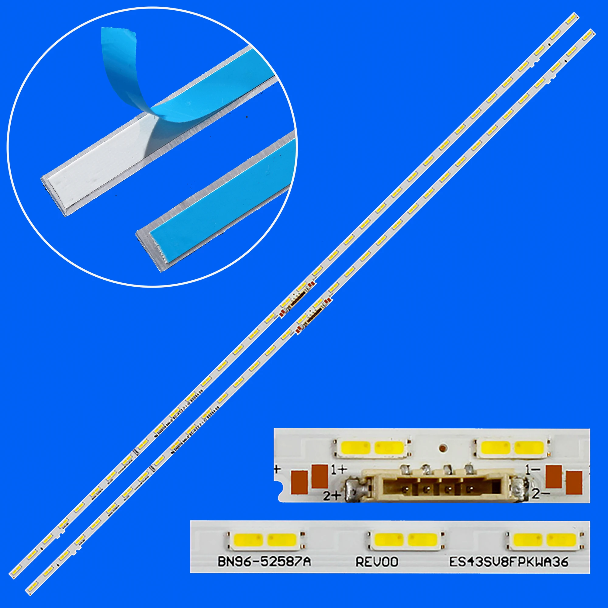 

Лента светодиодной подсветки для GU43AU8079 GU43AU9079U GU43AU9089 GU43CU8589 HG43AU800 HG43BU800EU HG43BU800N KU43UC8000 LS43AM700