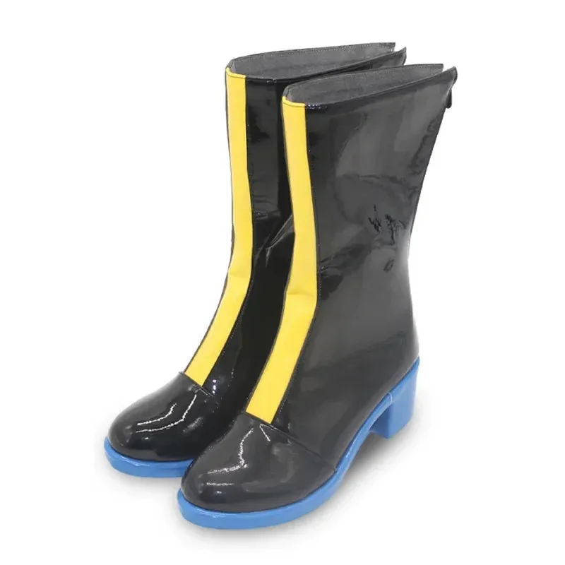 Kaitoo Cosplay Shoes Game PJSK Cosplay Props Halloween Carnival Boots PU Leather Shoes Custom Made rfdfgdfg2025