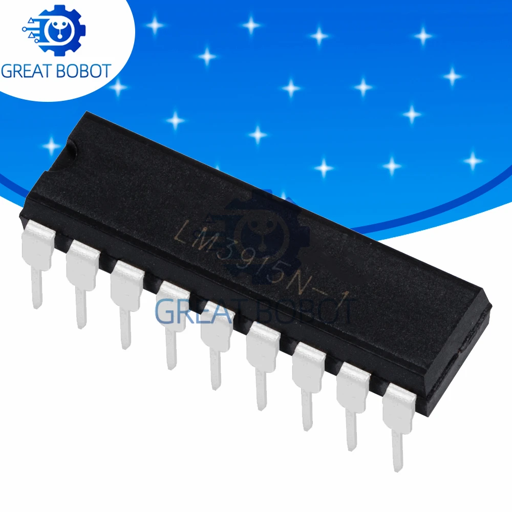 1PCS LM3915N LM3915N-1 LM3915 DIP18 in stock new and Original IC