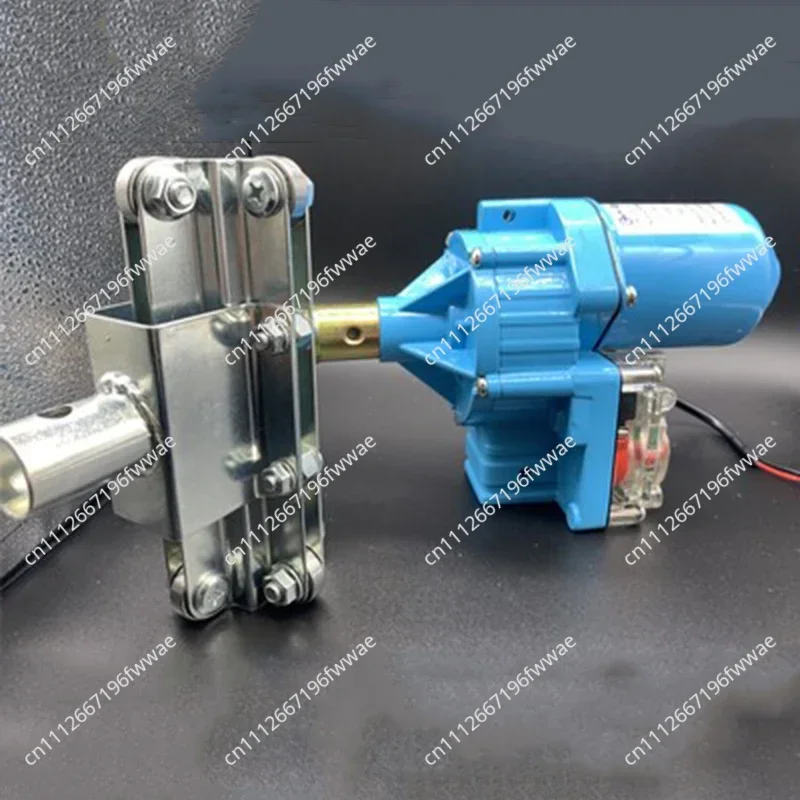 2025 Model 100W DC Roll Up Motor for Greenhouse, Electric Film Winding Machine Durable Agricultural Ventilation System