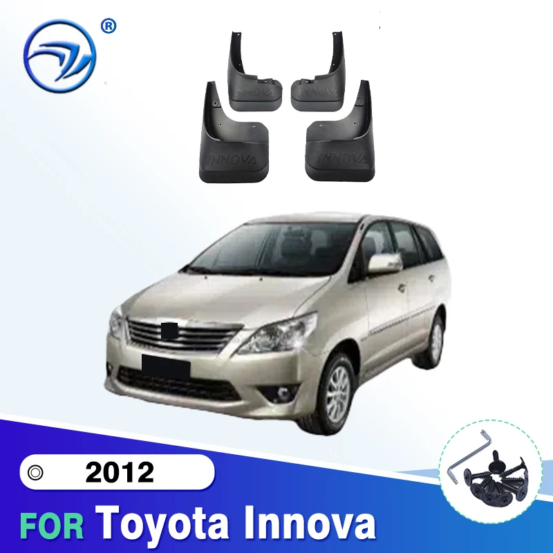 For Toyota Innova 2012 Fender Mudflaps Splash Guards  Mudguards Mud Flaps car Access