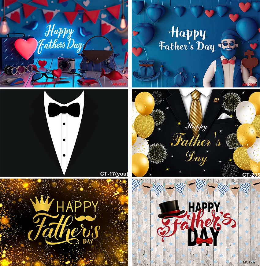 خلفية تصوير لعيد الأب السعيد أنا أحب أبي الذهب الأسود عيد الأب خلفية الديكور أفضل لافتة حفلة للأب