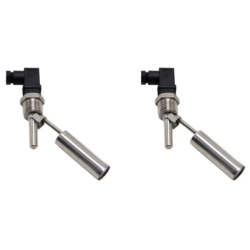 

A04G-2PC Liquid Float Water Level Sensor Side Mount Float Switch Safe Stainless Steel Under 220V
