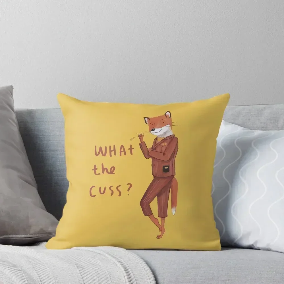 

Fantastic Mr Fox Throw Pillow Custom Cushion Photo Cusions Cover Cushion Cover Luxury Decorative Sofa Cushions pillow