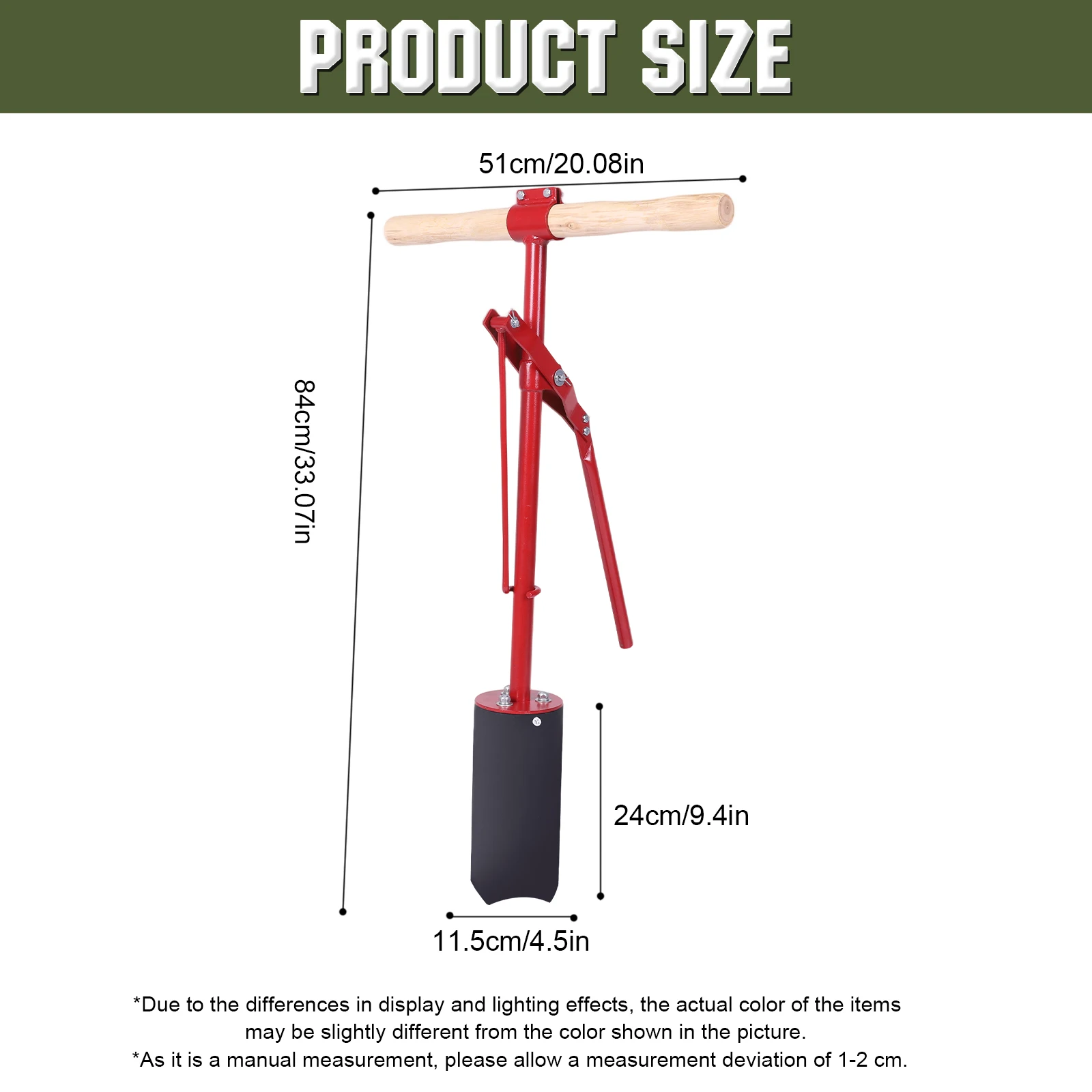 Manual Golf Putting Green Hole Cutter Green Lever Action Hole Cutters Punch Machine with Manual Operation Machine Golf Course Ac