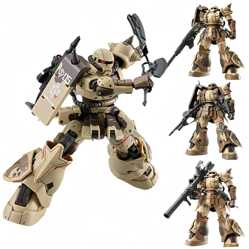 WEIMEI HG 1/144 MS-06GD Assembly Model Kits Zaku Team Mobility Danan Wald Selma Egba Sangho Type Action Figures Robot Model Toy