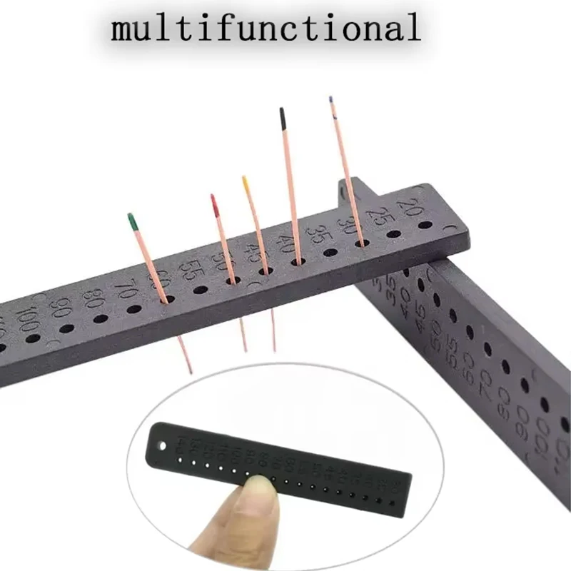 Medical Measure Tool multifunctional Dental Measering Ruler Span Measure Instruments with Scale Dental Endodontic Materials