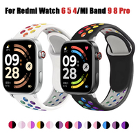 Silicone Strap For Redmi Watch 6 5 4 Smartwatch Sports Watchband Accessories Replacement Xiaomi Smart Band 9 Pro 8 Pro Bracelet