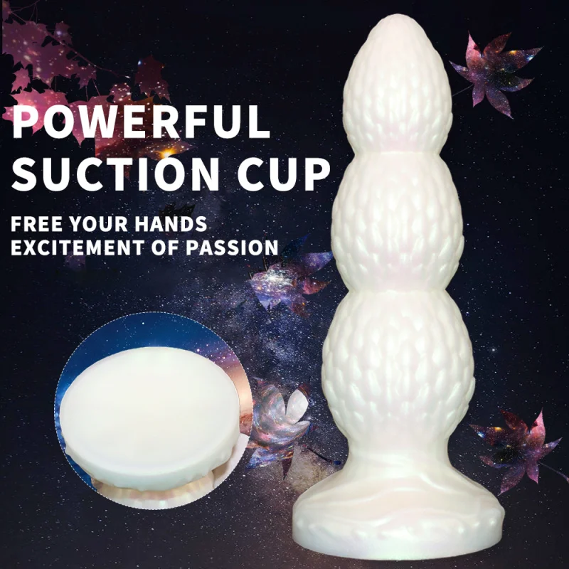 Soft Big Anal Dildo Anal Plug Vaginal Butt Dilator Men Anus Expander Big Dildos With Suction Cup Sex Toys Adult Women Butt Plug