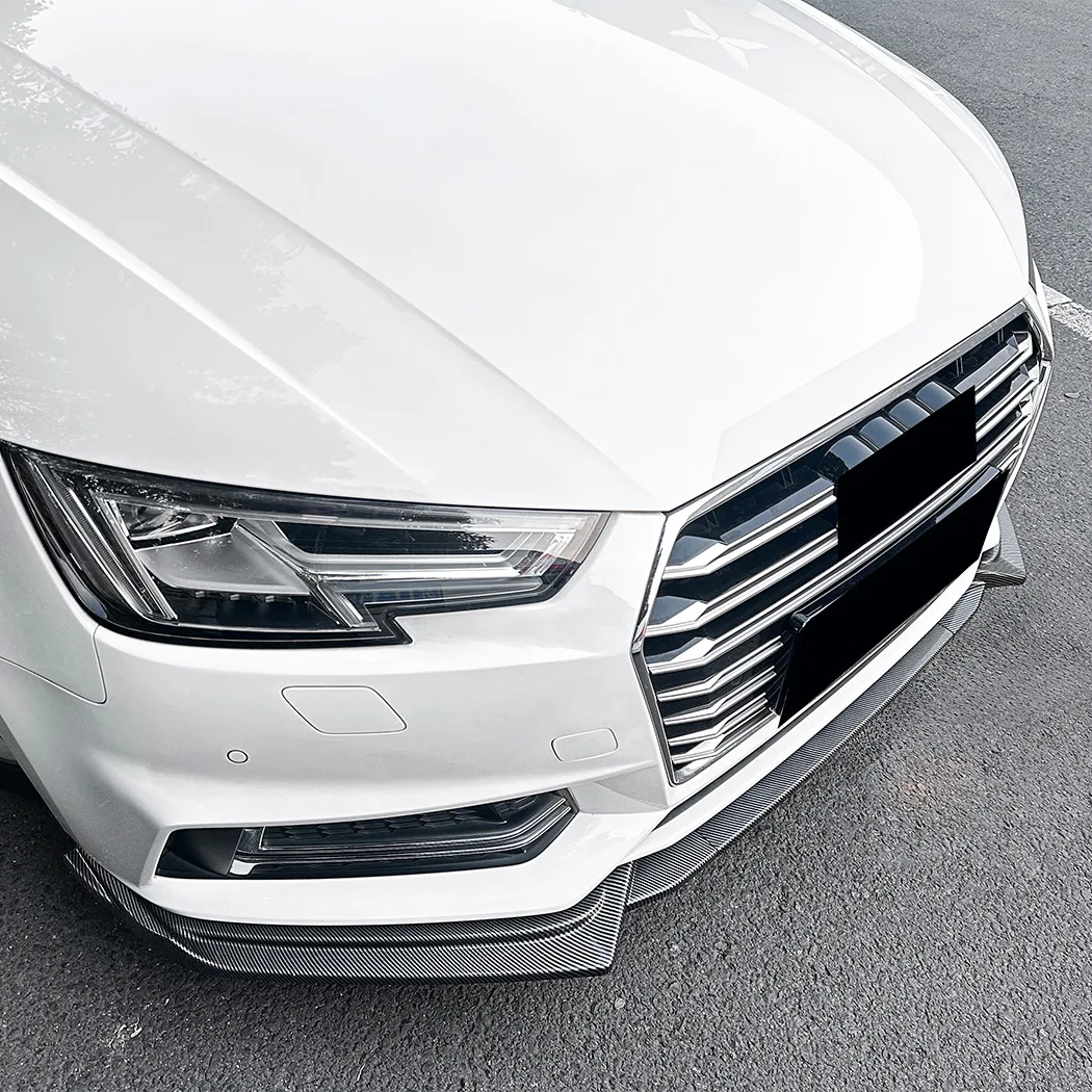 Exterior Modification of Front Bumper Spoiler Suitable for Audi A4 B9 Pre-facelift Sline 2017-2019 view 2