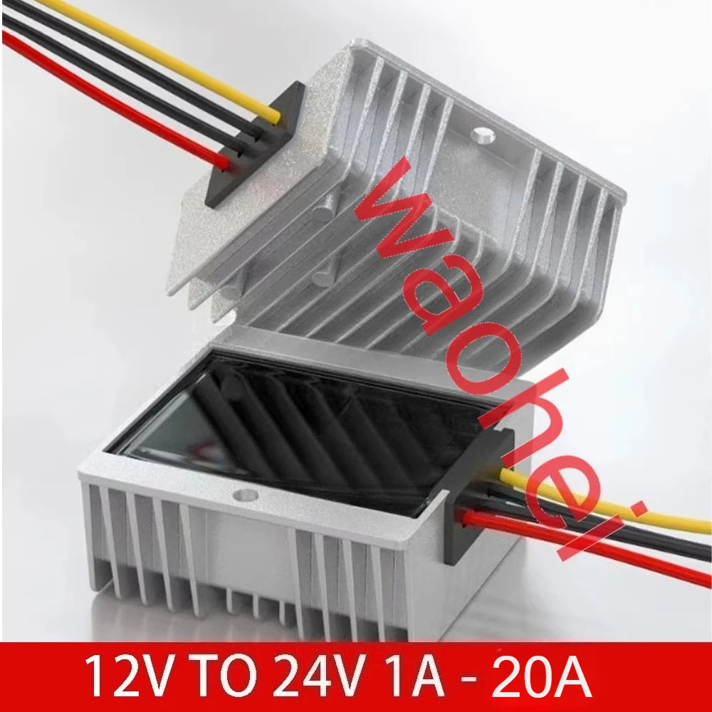

12V to 24V 1A 3A 5A 8A 10A 12A 15A 20A DC-DC Step Up Power Converter Stabilizer Booster Voltage Module for Cars Solar CE ROHS
