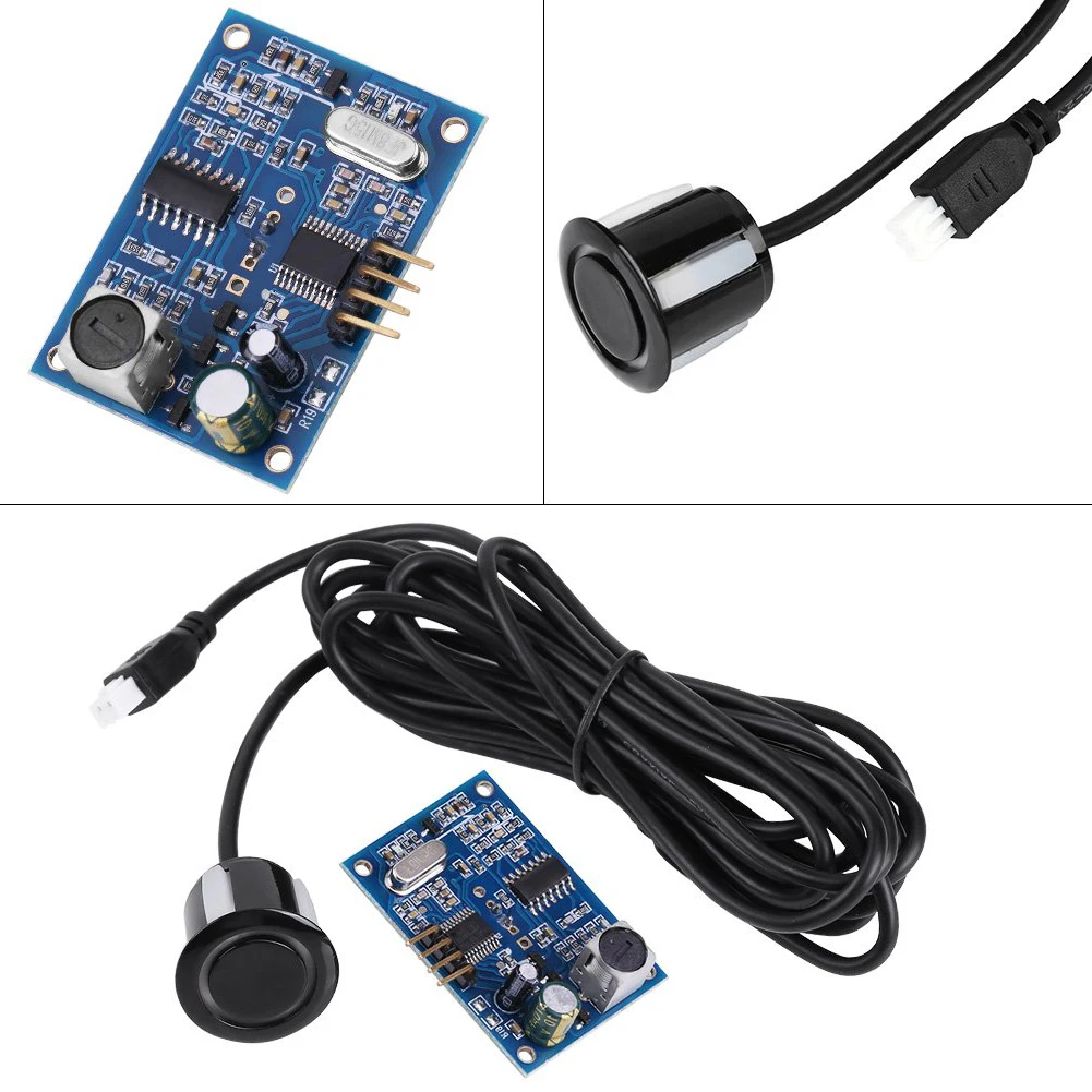 5V Waterproof Acoustic Sensor Module With Waterproof Transducer For Horizontal Ranging Obstacle Avoidance Automatic Control