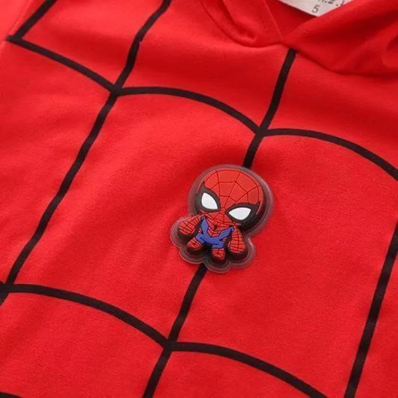 Marvel series cartoon creative anime Iron Man Spiderman boys summer new soft and versatile T-shirt short sleeve cotton loose top