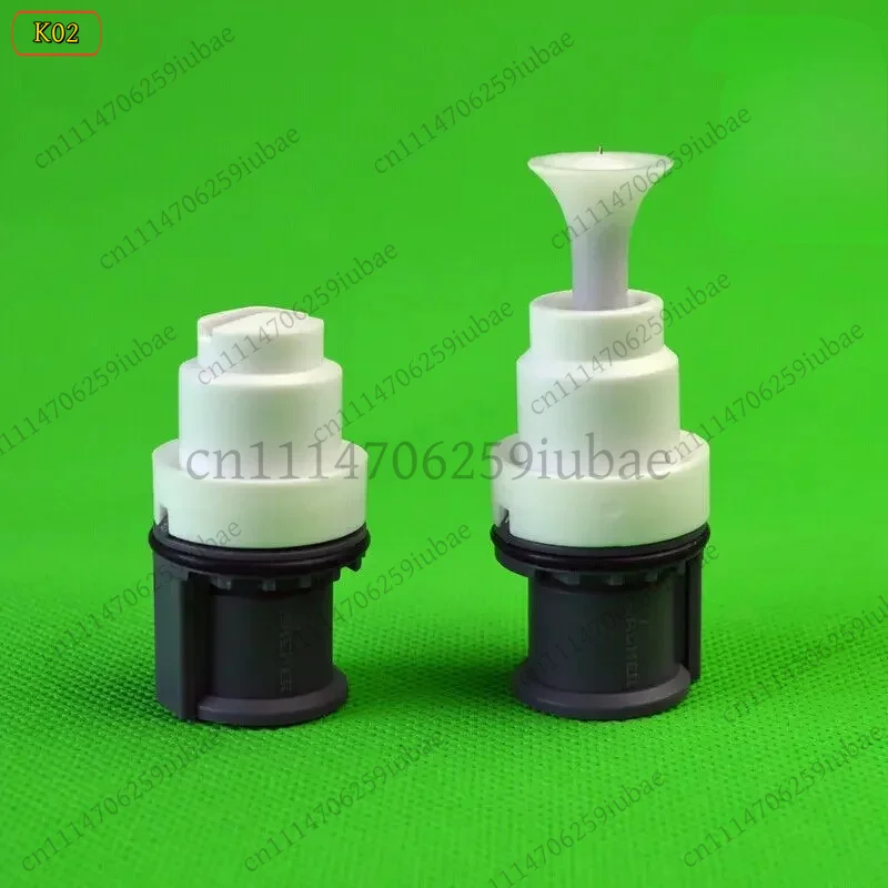 BK 2 Pcs Electrostatic Powder Coating Flat and Round Nozzle for Spray Gun