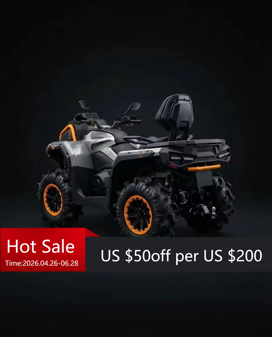 

1000Cc all-terrain four-wheel drive, high-powered vehicle for sand, snow, forest and mountain terrain