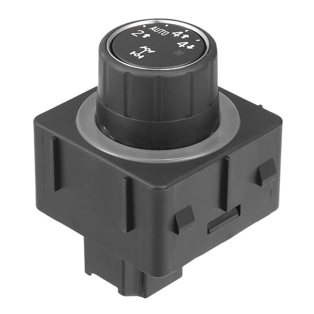 

Direct Replacement Transfer Case Switch Control for Chevy For Silverado For 1500 2014 2019 Plastic Black OEM Part Number
