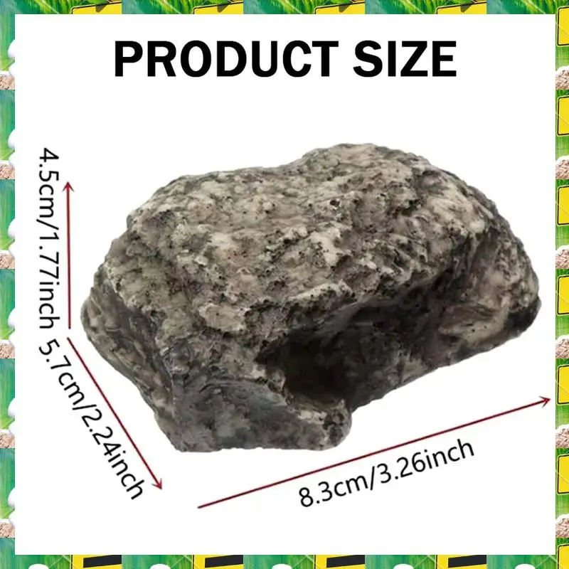 3C Electron 4PCS Spare-Key Rock - Looks & Feels Like Real Stone - Safe For Outdoor Garden Or Yard, Key Hider Box Easy Install,4P