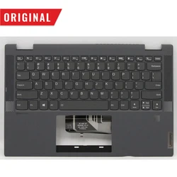 Новый оригинальный 5CB0Y85490 упор для рук для Lenovo ideapad Flex 5-14IIL05 5-14ARE05 14ITL05 верхний чехол с клавиатурой с подсветкой темно-серый