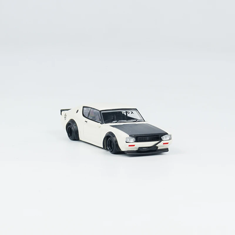 MINIGT 1:64 modello di auto Skyline Kenmeri Liberty Walk collezione di veicoli in lega #702