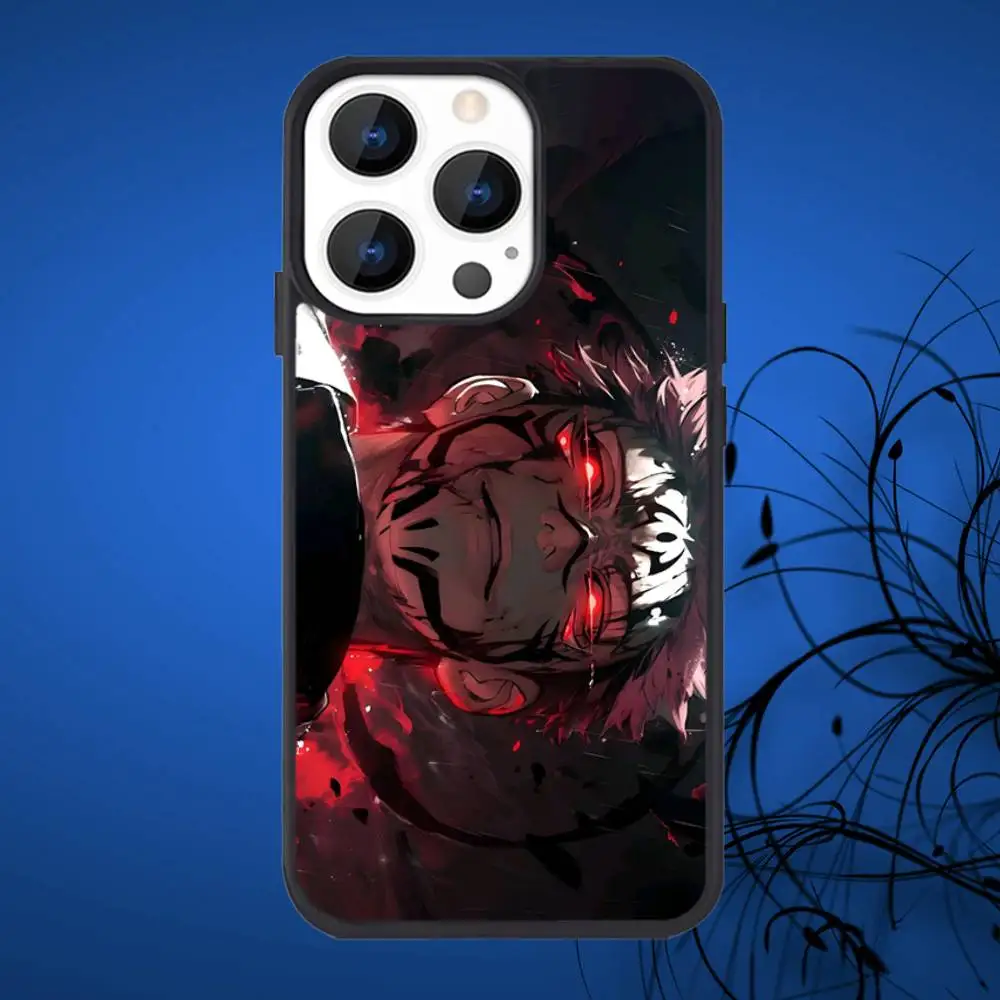 Чехол для телефона J-Jujutsu K-Kaisen с аниме для iPhone 17,16,15,14,13,12,11, Plus, Pro, Max Mini Magsafe с магнитной беспроводной зарядкой