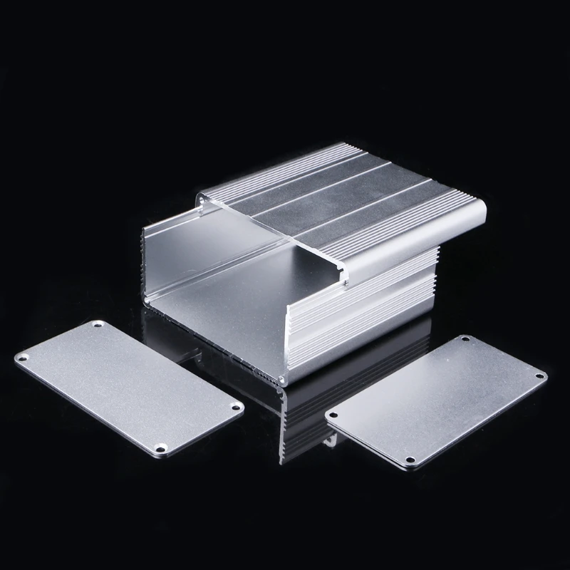 Y1UD DIY Aluminum Enclosure for Case Electronic Project PCB Instrument Box 100x100x50