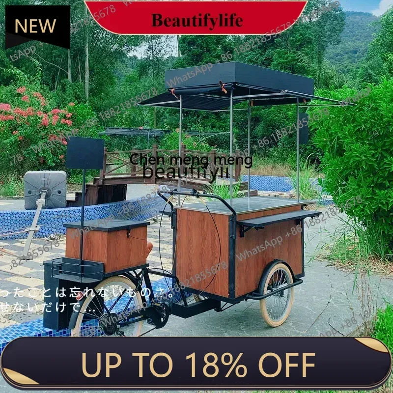 

A06 Promotional display car, stall, shopping mall upside down, tricycle night market, sales and dining car