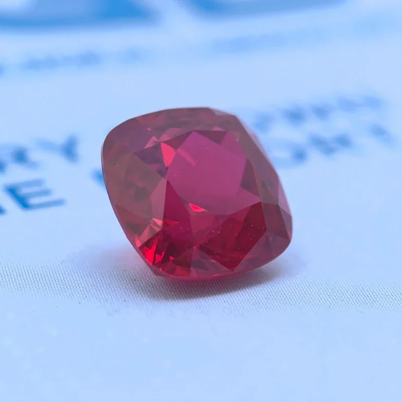 

A- Lab Grown Ruby Cushion Cut Pigeon Blood Red Color High-quality Charms Jewelry Making Main Materials Selectable AGL Certificat