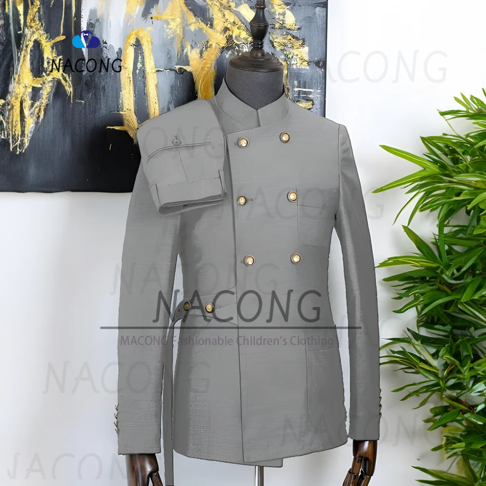 

Mens Suit Double Breasted Two Piece Suit Formal Jacket Pants Party Wedding Mens Suit Jacket