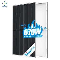 Trina Vertex 600W Solar Panel  630W 650W 670W 700W Tier 1Mono Module In Stock  Eu Warehouse