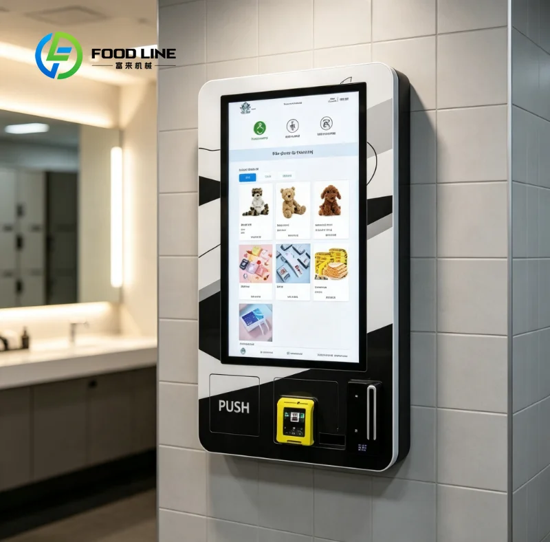 Custom Metal Mini Wall-Mounted Vending Machine, 24 Hours Online SDK Function, Smart Tobacco & Cigarette Vape Dispenser
