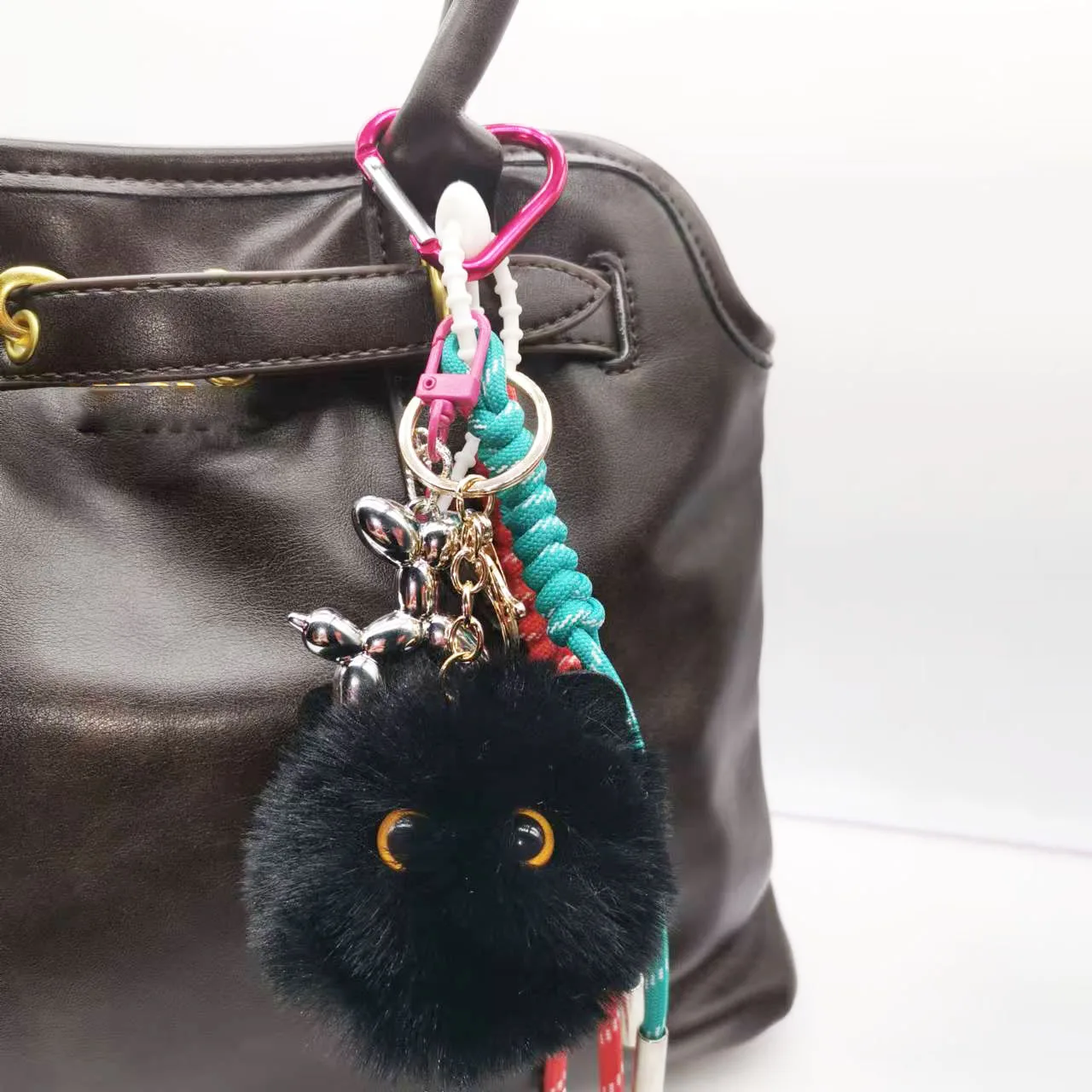 Bag Charms Luxury Bag Chain Plush Toys Pendant for goyard Bag Women Handbag Purse Keychain Man Backpack Wallet Decoration