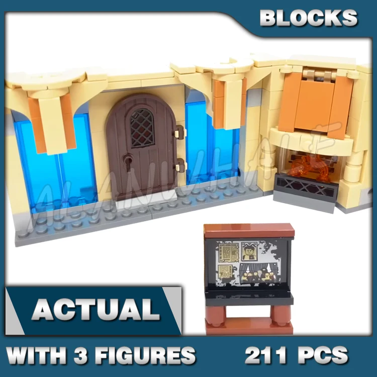 228 قطعة العالم السحري للمدرسة المدرسة الأولى الطيران المكانس لعبة الكرة 11345 لعبة مكعبات البناء متوافقة مع النموذج #4