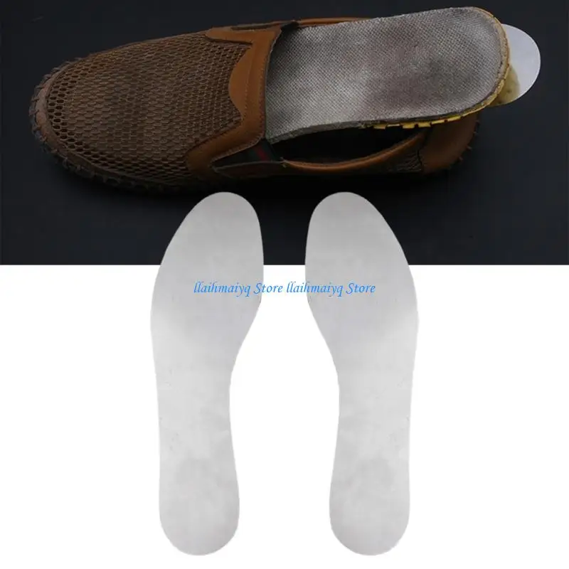 573B Stainless Steel Shoe Insoles Puncture Proof Work Boot Inserts For Outdoor Work