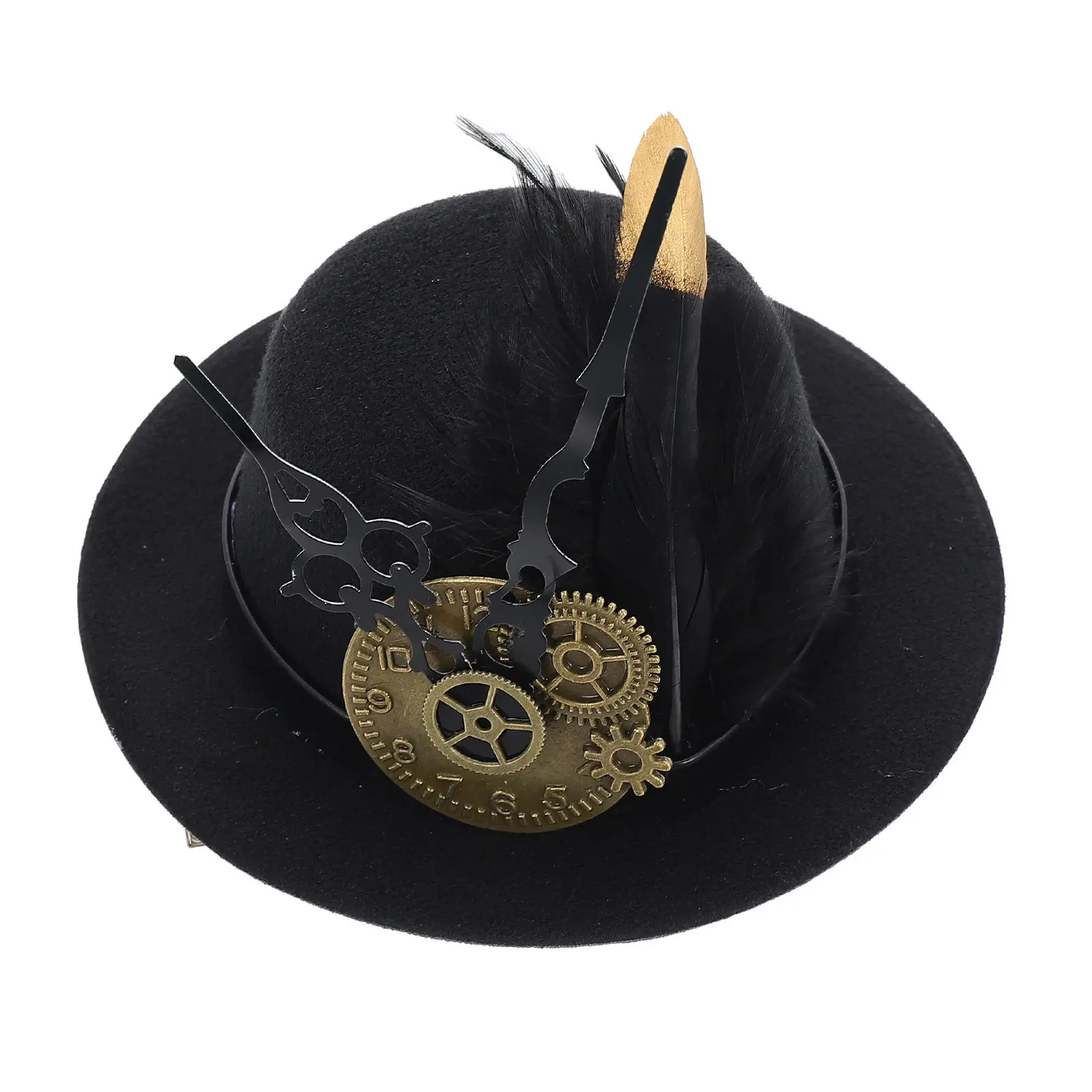 

Портативный головной убор в стиле ретро с забавным дизайном для женщин, аксессуар для праздничного костюма, украшение для волос в стиле панк-готика