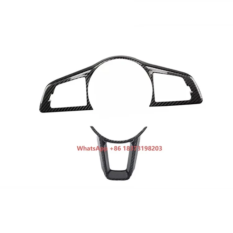

Dry Carbon Fiber Steering Wheel Covers Interior Kits for Z RZ34 400Z