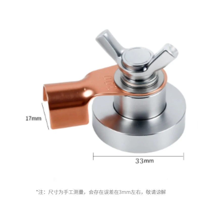 آلة لحام مغناطيسية مشبك أرضي 1 قطعة ملحقات أدوات لحام جهاز التأريض المغناطيسي #1