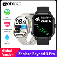 Original Zeblaze Beyond 3 PRO GPS Smartwatch 2.15in AMOLED Display Bluetooth Phone Calls Fitness Tracker Sports Smart Watch Men