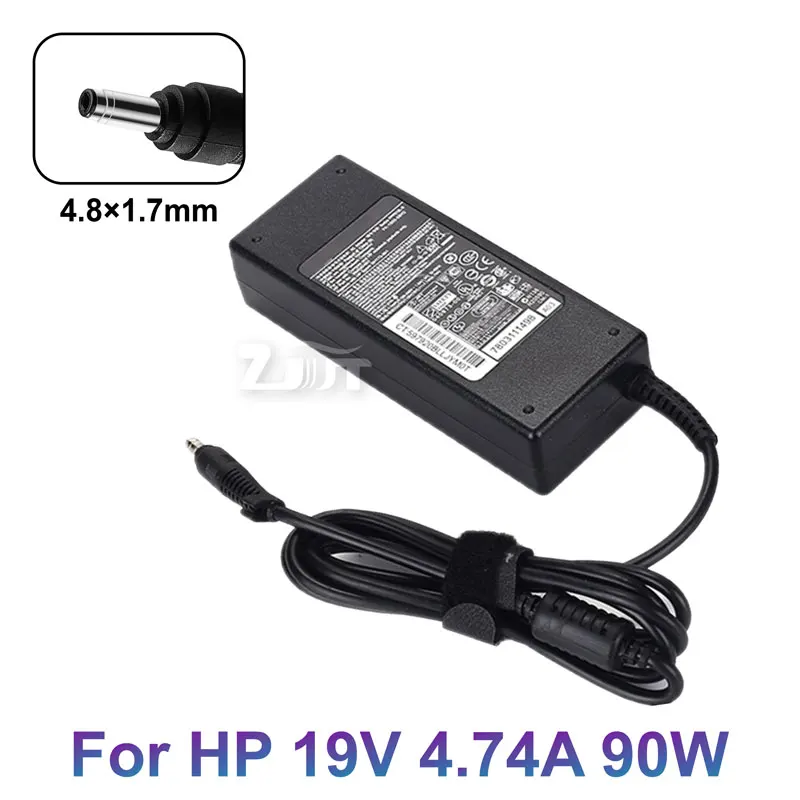 19V 4.74A 4.8*1.7mm 90W AC Laptop Power Adapter Charger for For HP 541 540 CQ511 515 516 V3400 V3700 V3800 6520S DV6000 DV9000