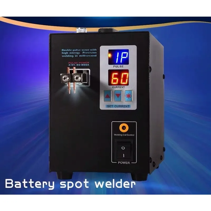 Spot Welder 737G 1.5kw Dual Digital Display Pulse Precision Push For 18650
