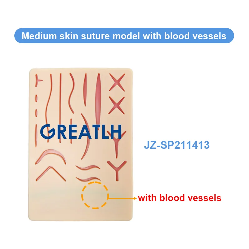 Moduł szwów medycznych do ćwiczeń chirurgicznych Model symulacji ran Model nauczania treningowy