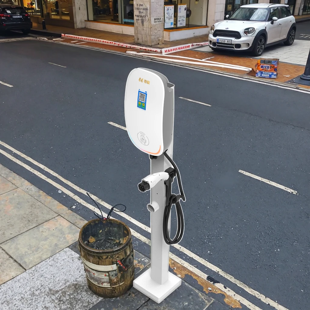 الطاقة الجديدة 7KW التيار المتناوب 32A المحمولة EV شاحن سريع نوع 2 1 المرحلة محطة شحن السيارة الكهربائية محطات شحن الحائط #3