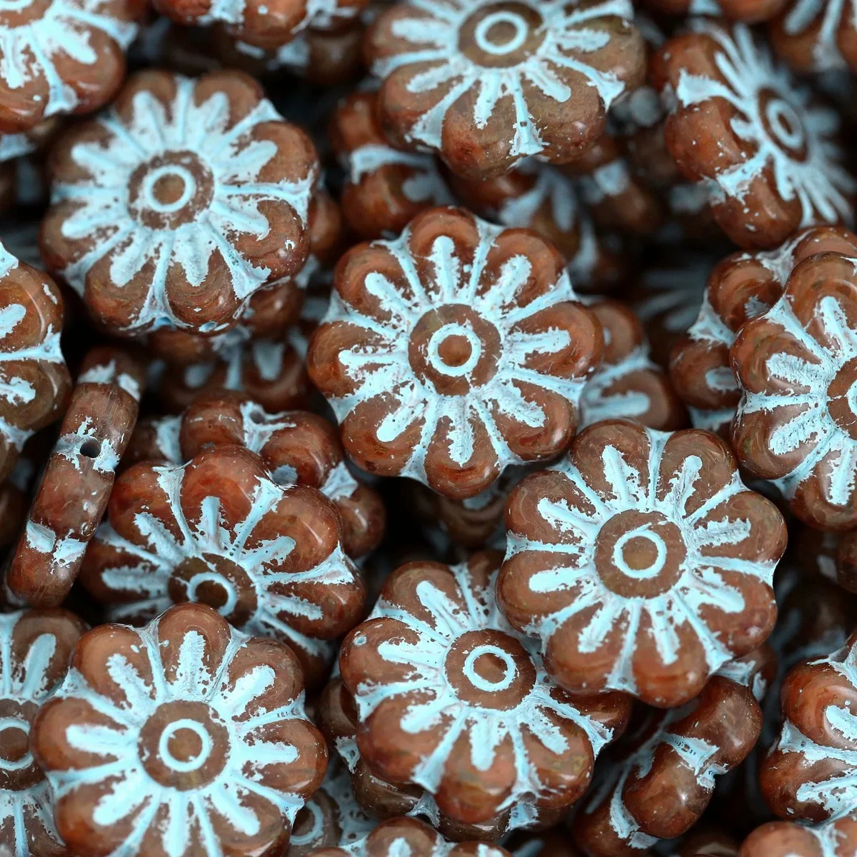 

10pcs 18mm (Multiple colors) Hand beadeds DIY jewelry necklace earrings bracelet accessories