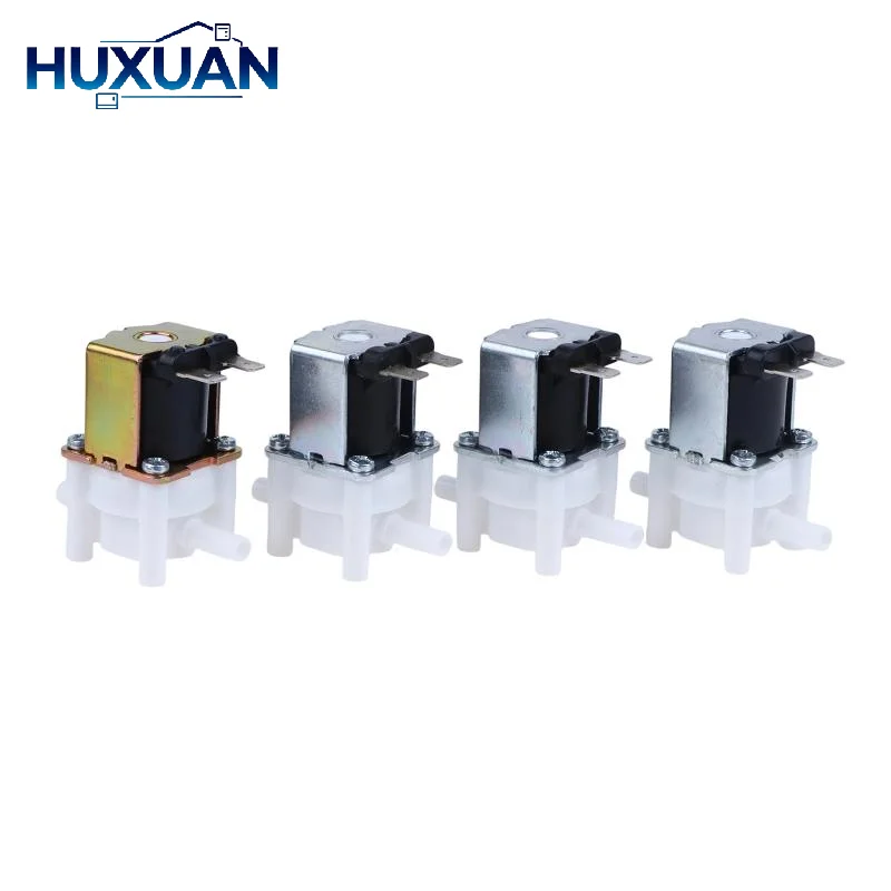 

Electric Plastic Solenoid For Valve DC12V 24V 36V 48V AC110V 220V 1/4" Normal Closed Inlet Water Control Valve Controller Switch
