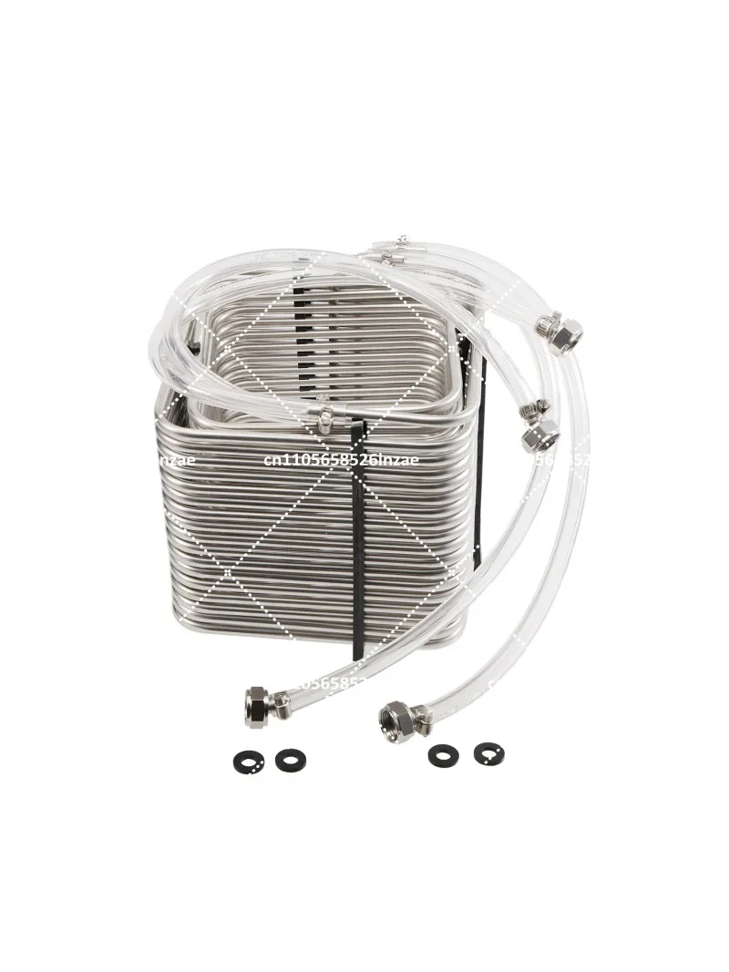 Stainless Steel Square Coil 90 Feet 28M 2-Way 5/16 Inch OD Tube Efficient Draft Box Opener
